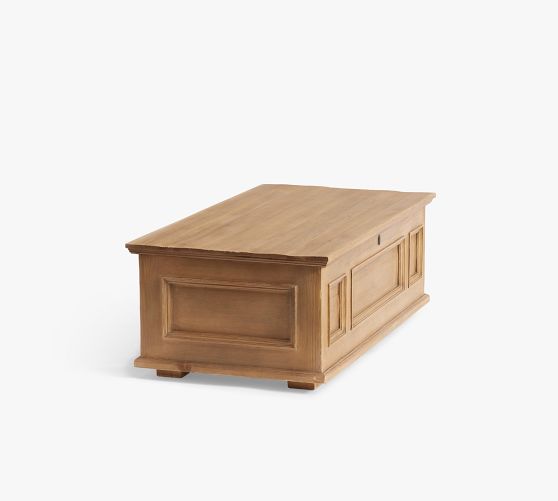 Heritage Farmhouse Reclaimed Wood Trunk Pottery Barn