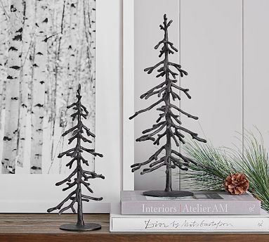 Bronze Sculpted Trees | Pottery Barn