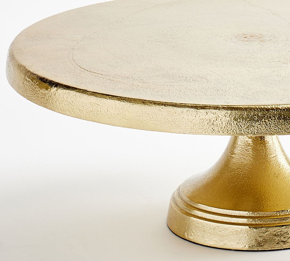 Rustic Metal Cake Stand Pottery Barn