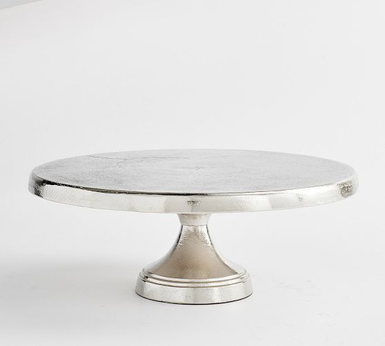 Rustic Metal Cake Stand Pottery Barn