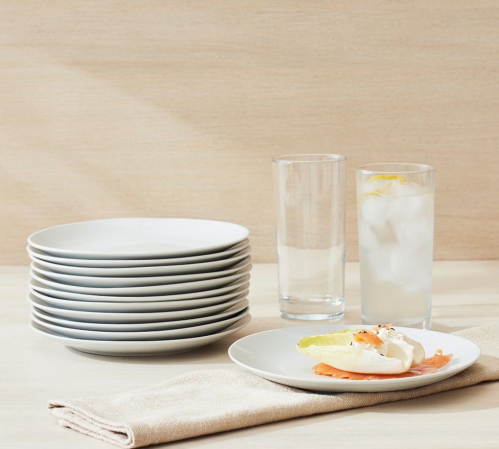 Williams Sonoma Brasserie All-White Porcelain Salad Plates