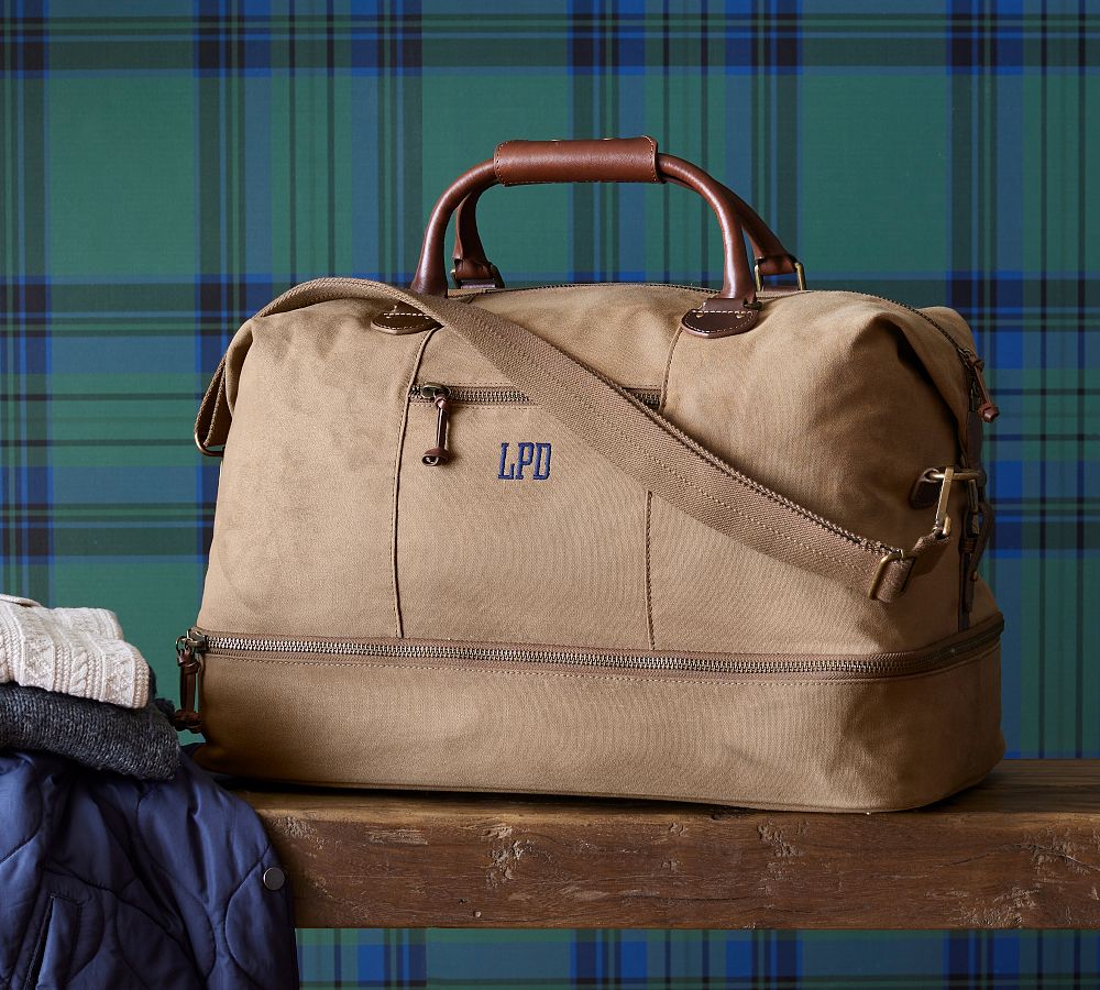 As travel changed, so did travel bags. Created in 1901, the canvas