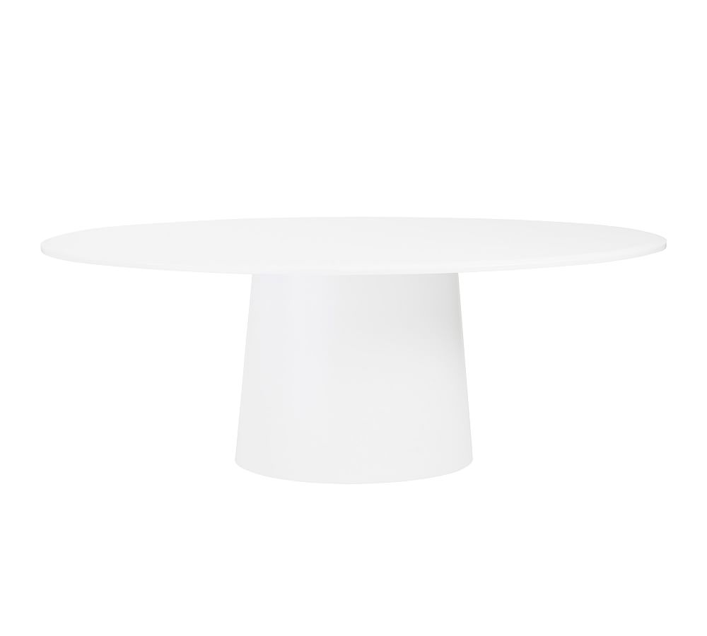 Cleary Oval Pedestal Dining Table Pottery Barn