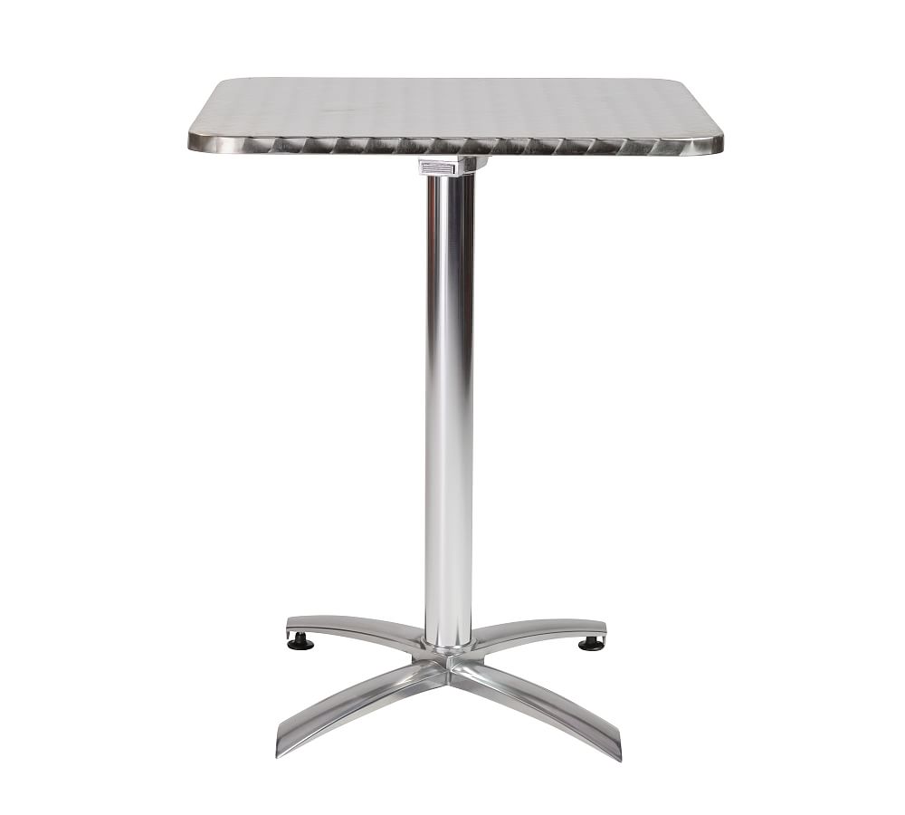 Armory 24 Outdoor Folding Metal Bistro Table Pottery Barn   Armory 24 Outdoor Folding Metal Bistro Table L 