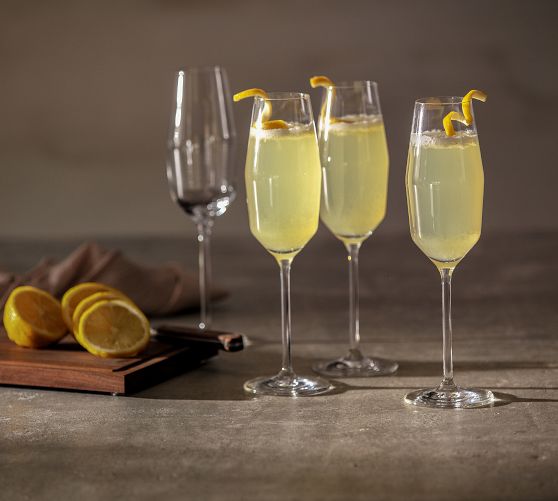 ZWIESEL GLAS Gigi Champagne Glass Set of 4 Pottery Barn