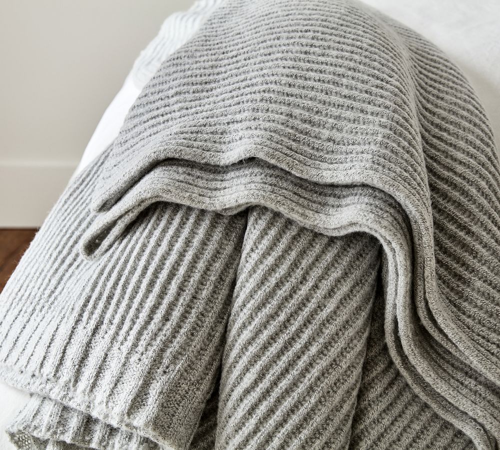 Thermal Knit Blanket | Pottery Barn