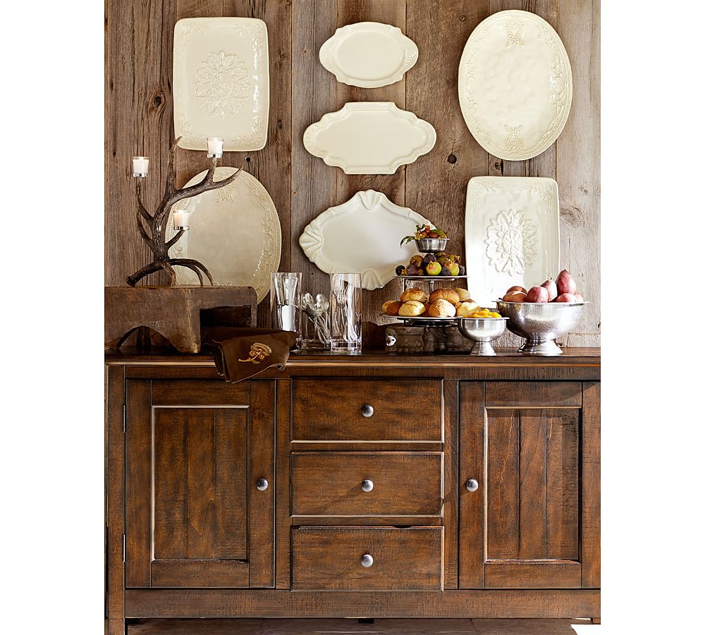 Juliette Serving Platters, Set of 3 Assorted Pottery Barn