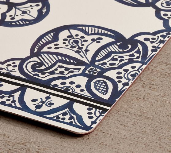 Medina Cork Placemats Set of 4 Pottery Barn