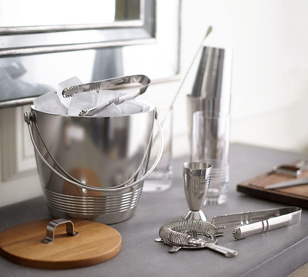 Crafthouse Ice Bucket with Tongs