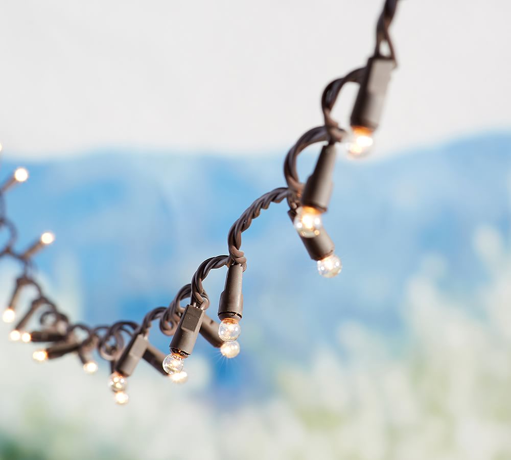 Mini Globe String Lights Pottery Barn
