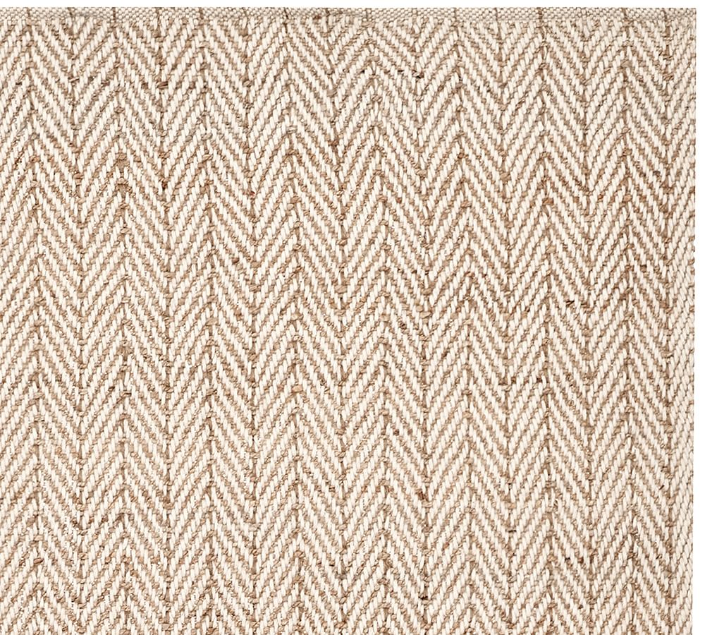 Daffin Herringbone Natural Fiber Rug Swatch Pottery Barn