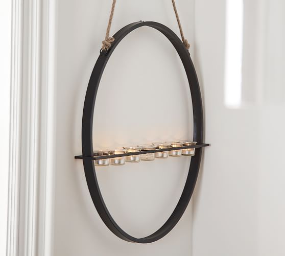 Round Studio Votive Holder Candle Holder Pottery Barn