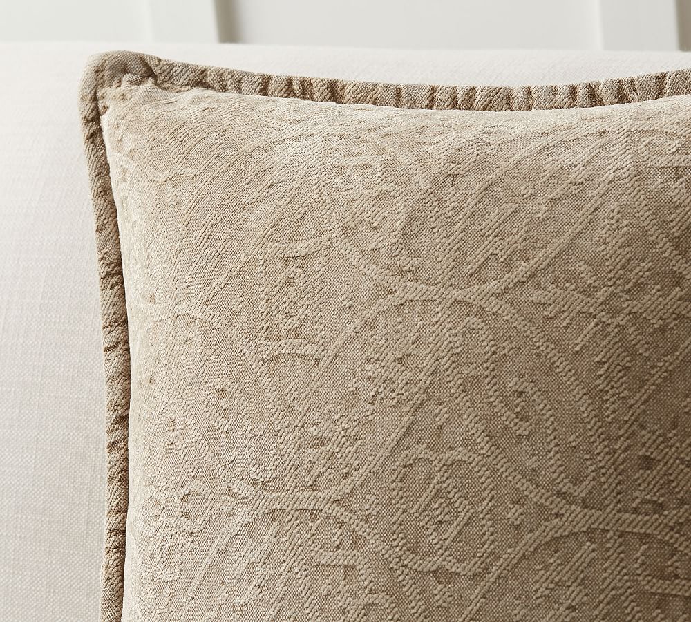 Chenille jacquard pillow on sale cover