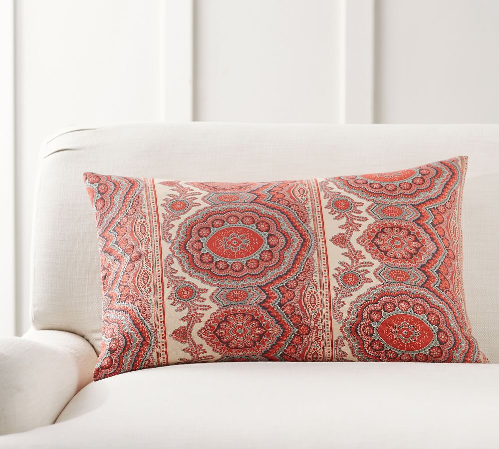 Navin Print Lumbar Decorative Pillow Cover