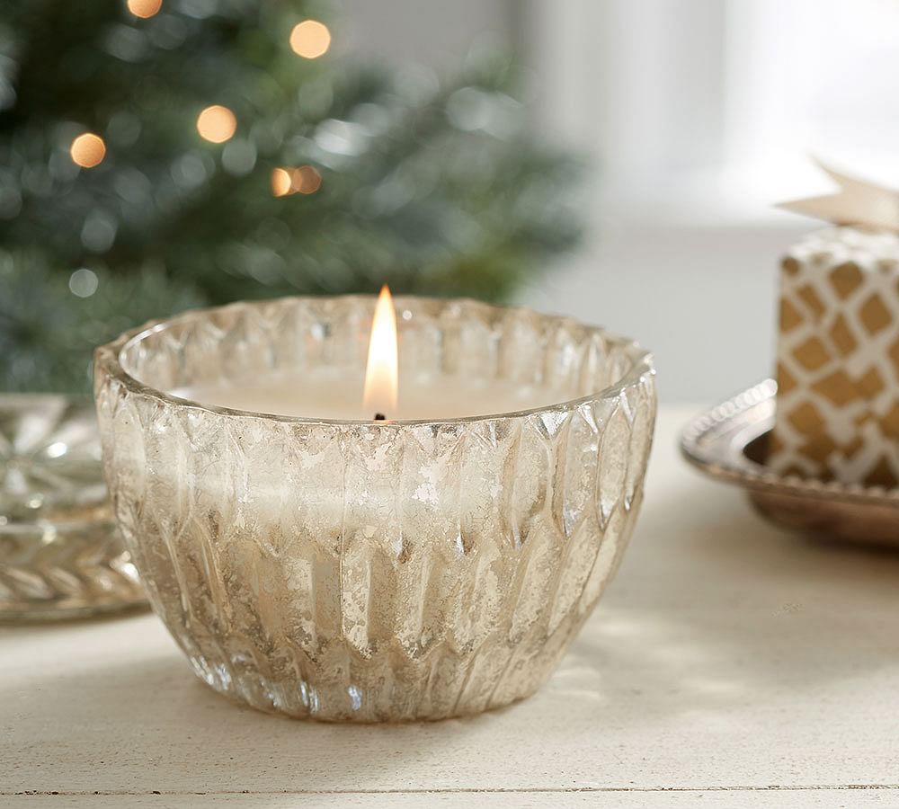 Mercury Glass Scented Candle Pot & Votive, Set of 3, Benefiting St. Jude  Children's Research Hospital®