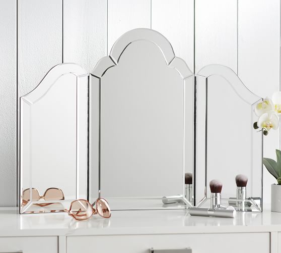 Amelia Vanity Mirror Pottery Barn