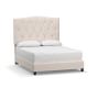 Elliot Curved Tufted Upholstered Bed 