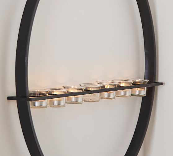 Round Studio Votive Holder Candle Holder Pottery Barn