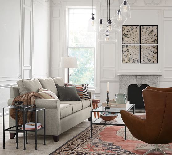 Tanner Rectangular Nesting End Table | Pottery Barn