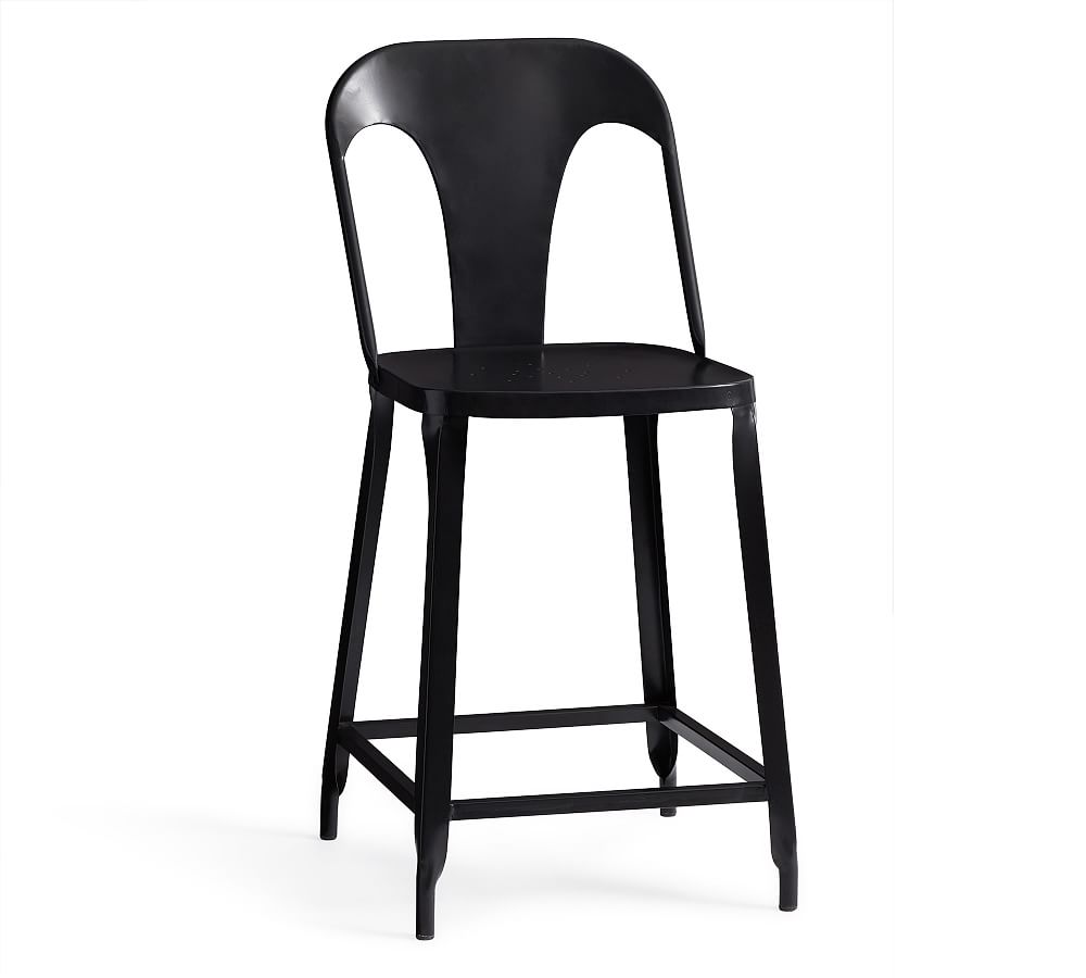 Maxx Metal Bar Stool Pottery Barn