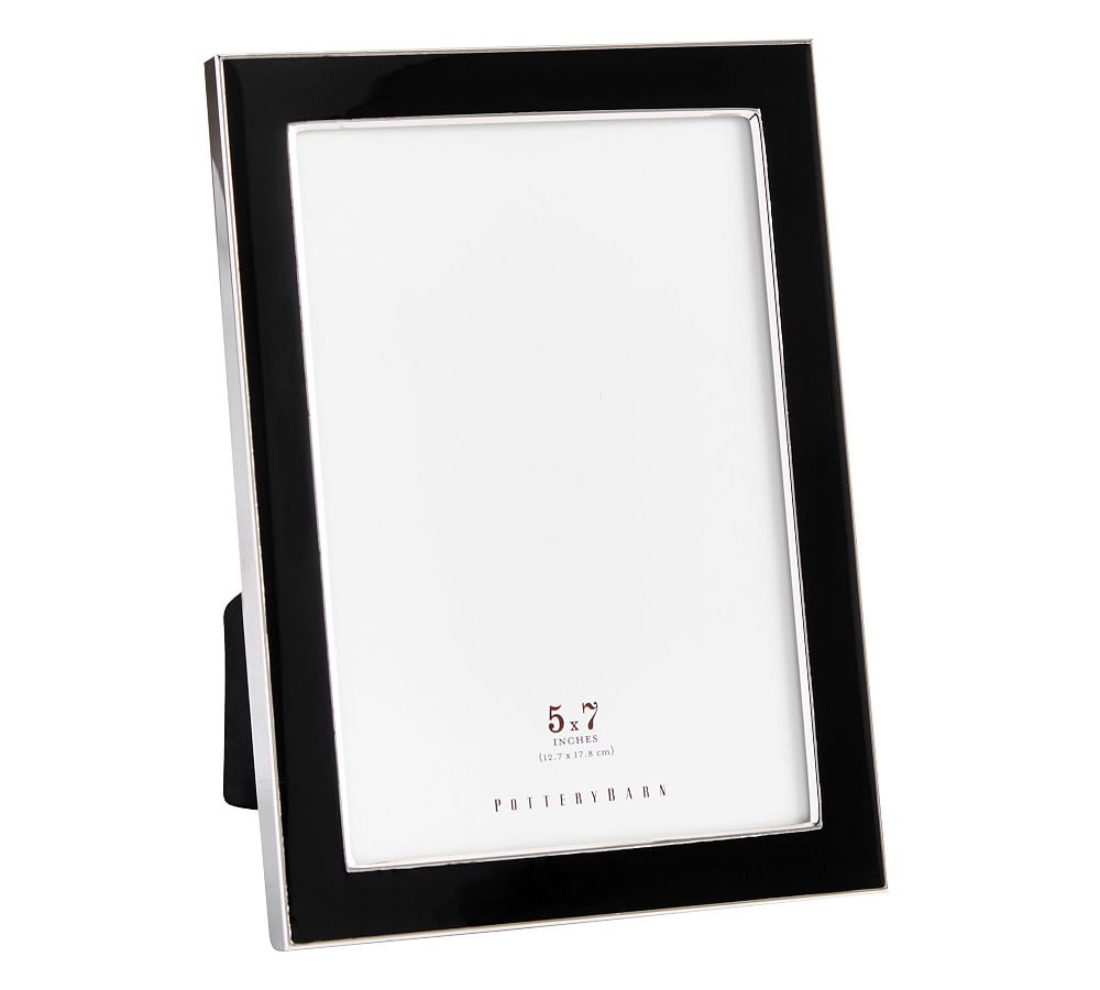 Black Enamel Picture Frame Pottery Barn