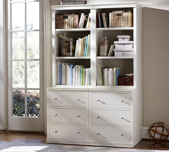 Logan Bookcase Pottery Barn