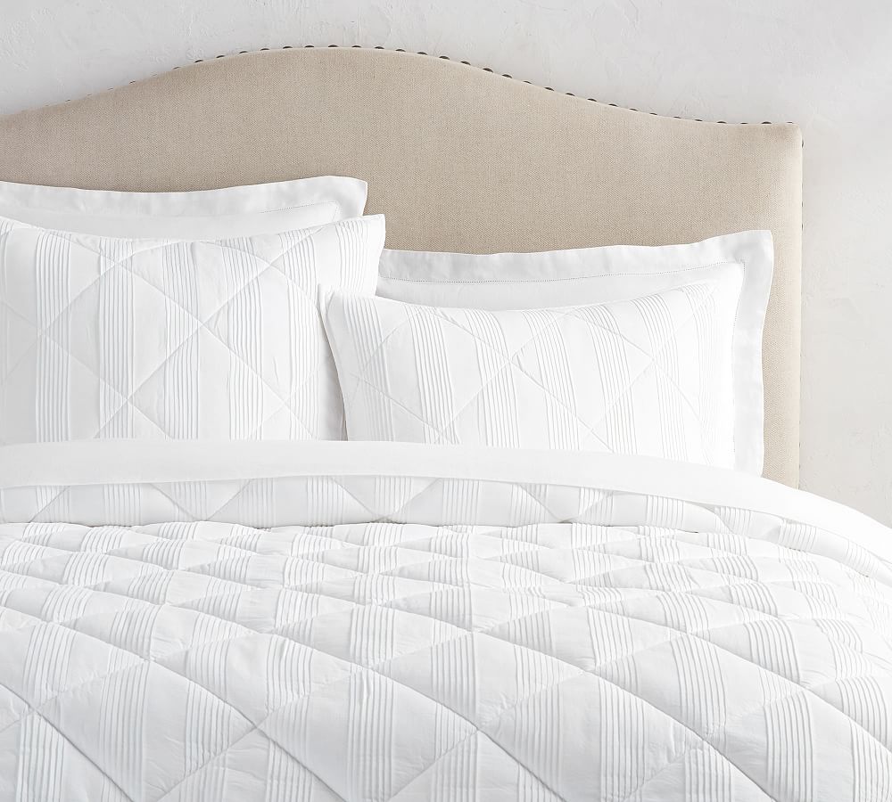 Pleated Pillow Sham | Pottery Barn