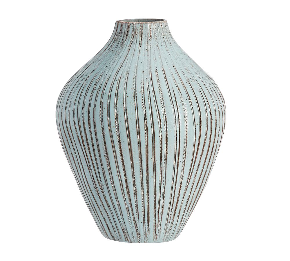 Eclectic Blue Vases Pottery Barn