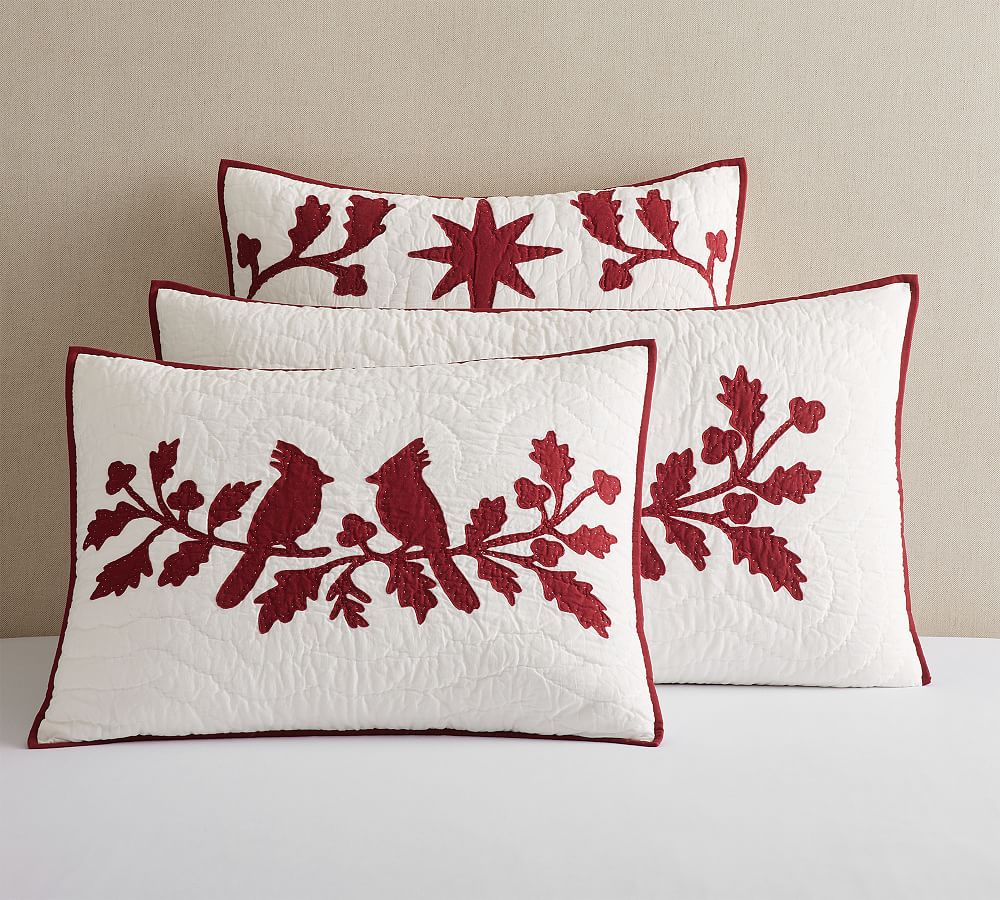 Pottery Barn, Bedding, Pottery Barn New York Big Red Apple Crewel  Embroidered Pillow 2 Nyc