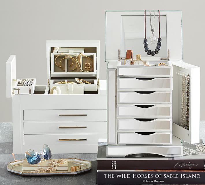 Pottery barn store jewelry armoire