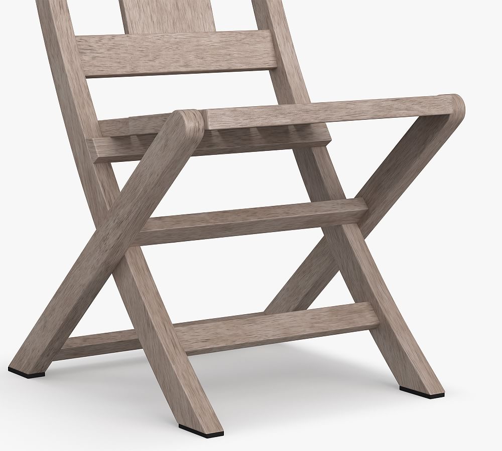 Indio Eucalyptus Folding Outdoor Bistro Chair
