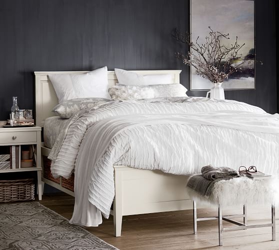 Camille Cotton Duvet Cover Pottery Barn