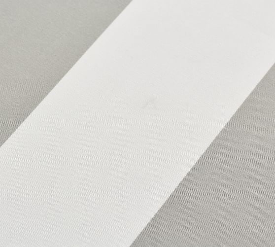 Sunbrella® Awning Stripe Outdoor Tablecloth Pottery Barn