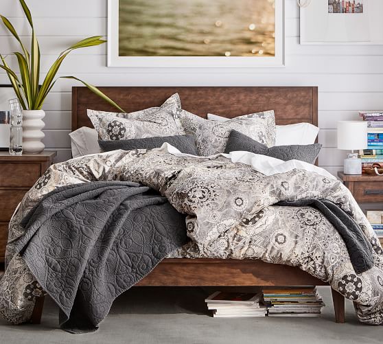 Washed Cotton Quilt & Sham Pottery Barn