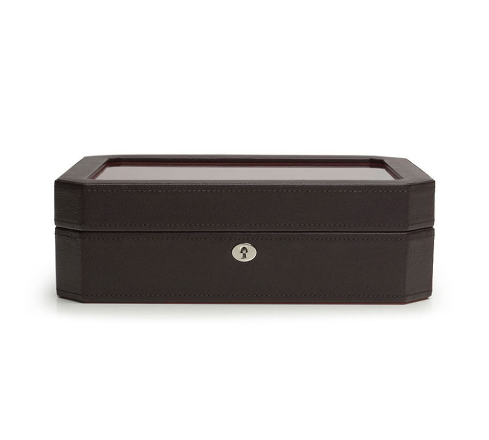 Windsor Leather 10 Piece Watch Box | Jewelry Organizer | Pottery Barn