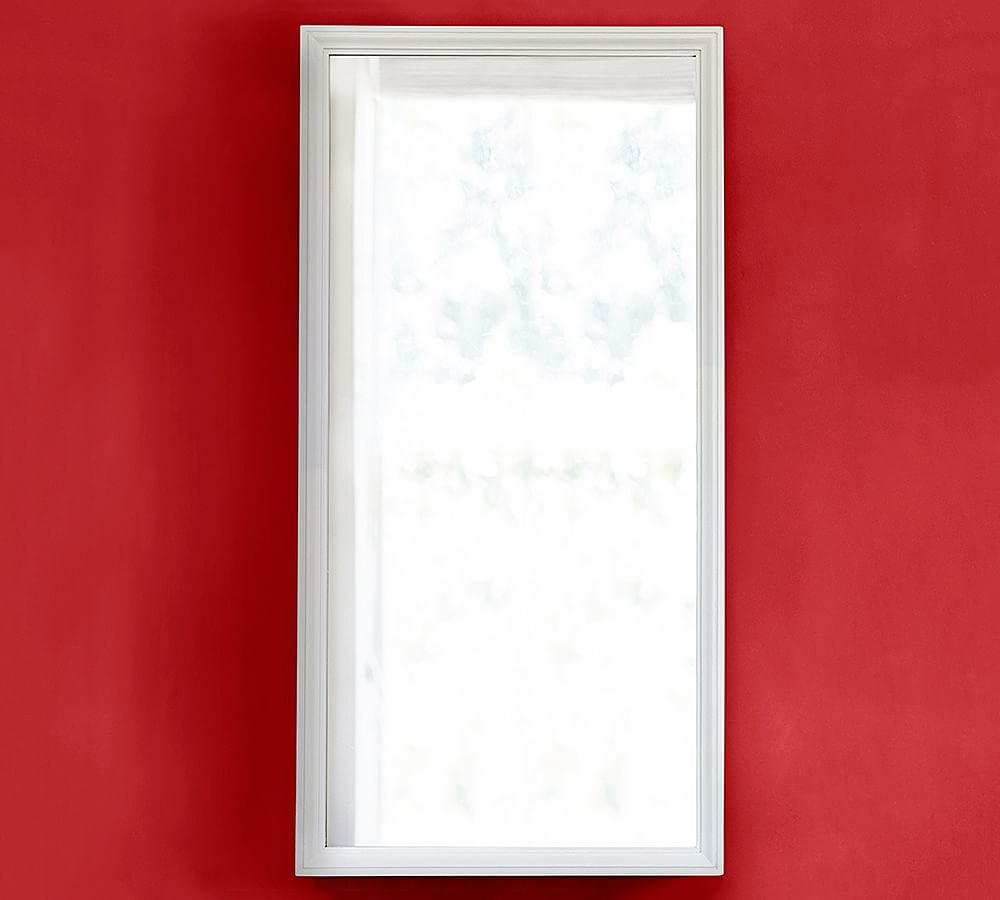 Clara Wall-Mounted Jewelry Mirror | Pottery Barn