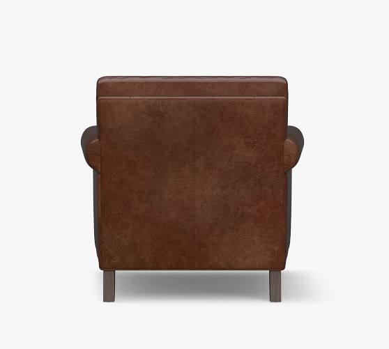 Declan Leather Armchair | Pottery Barn