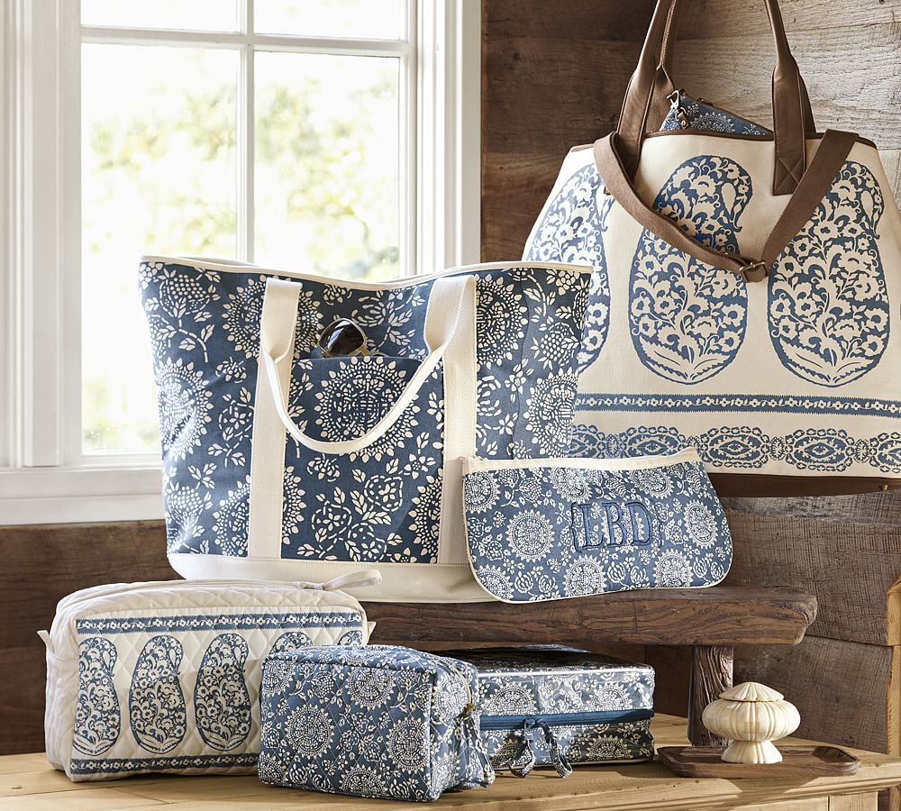 Lori Paisley Ultimate Tote Bag | Pottery Barn