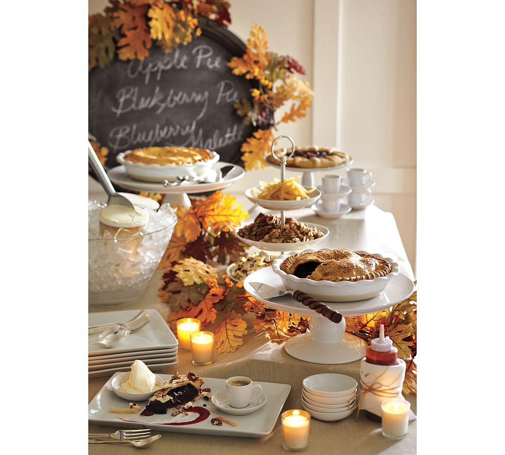 Faux Harvest Pumpkin Garland Pottery Barn