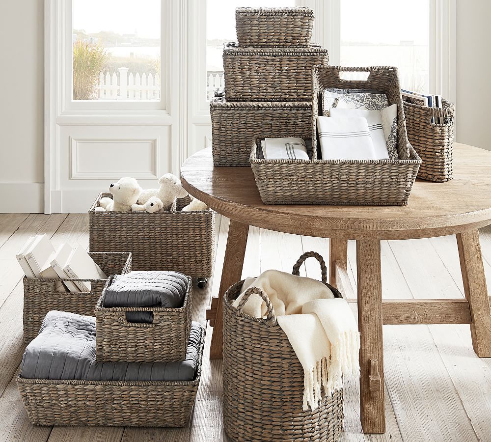 Chelsea Round Top Handle Basket Bag