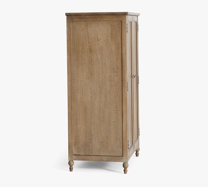 Brown Monogram, Wood and Canvas Malles Amoires Wardrobe