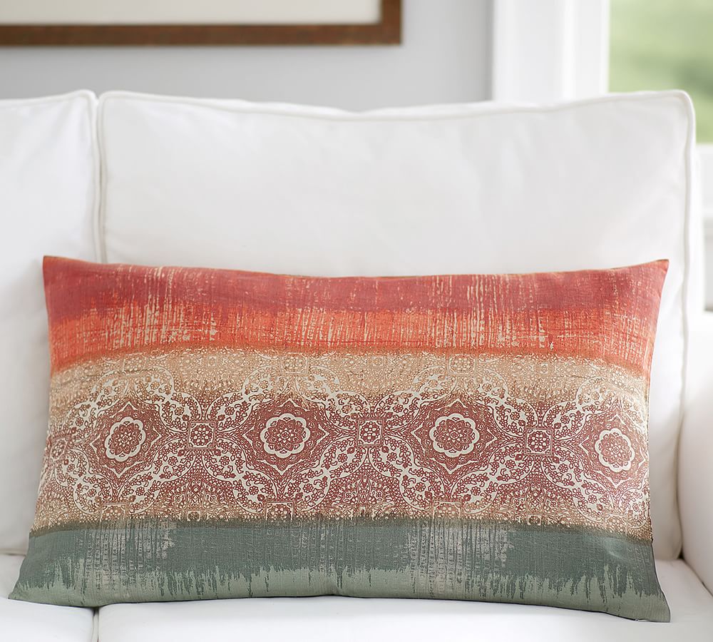 Navin Print Lumbar Decorative Pillow Cover