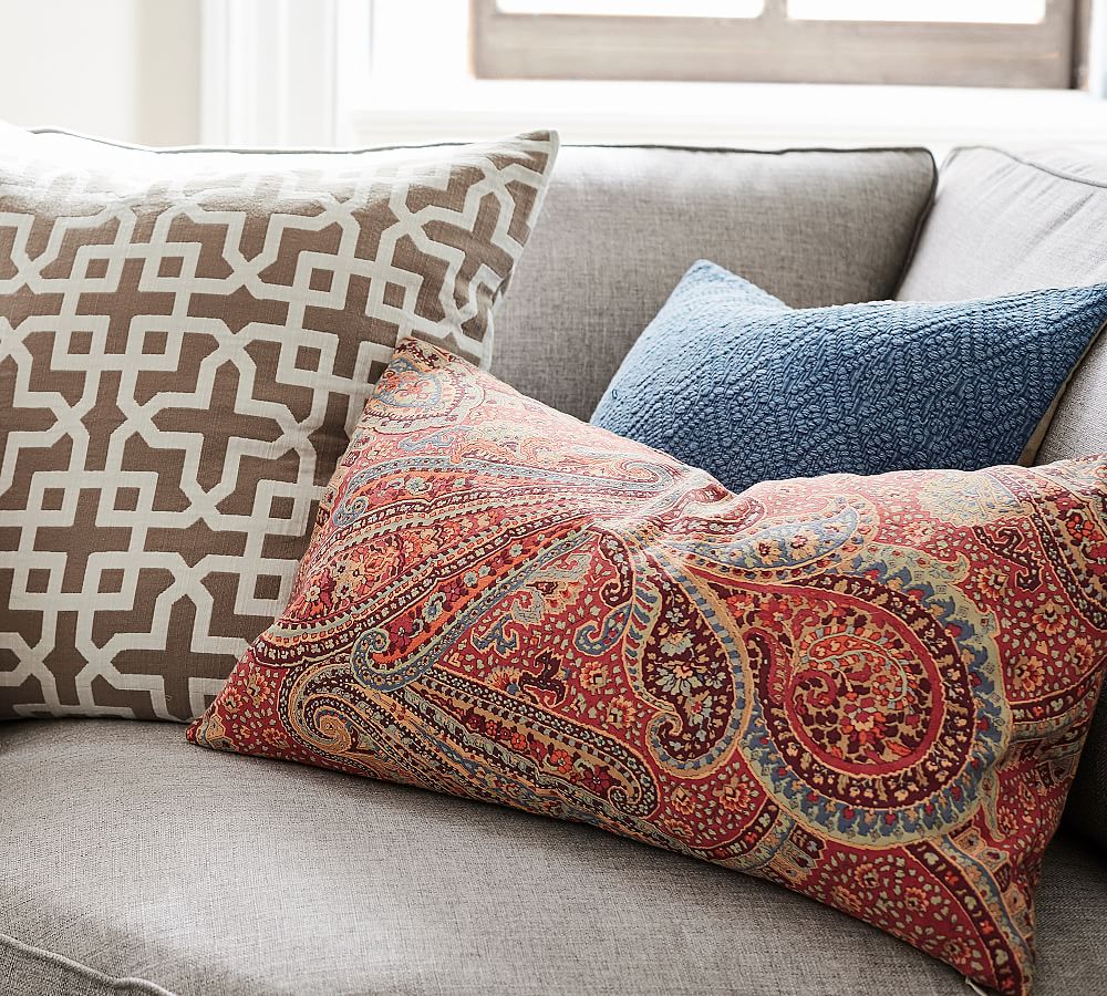 Paisley pillows outlet pottery barn