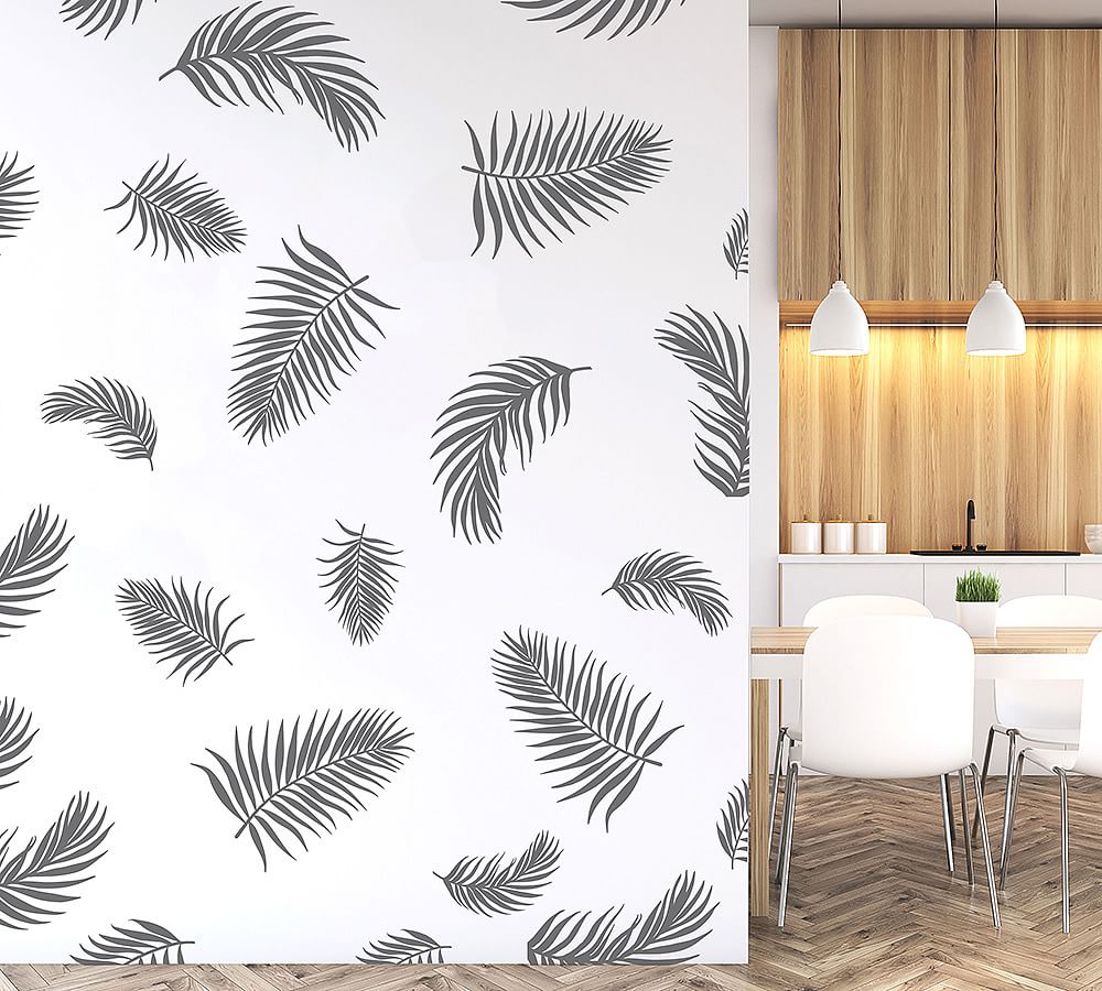 Palm Fronds Removable Wall Decal Pottery Barn