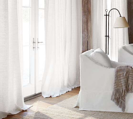 Open Box: Emery Linen Curtain | Pottery Barn