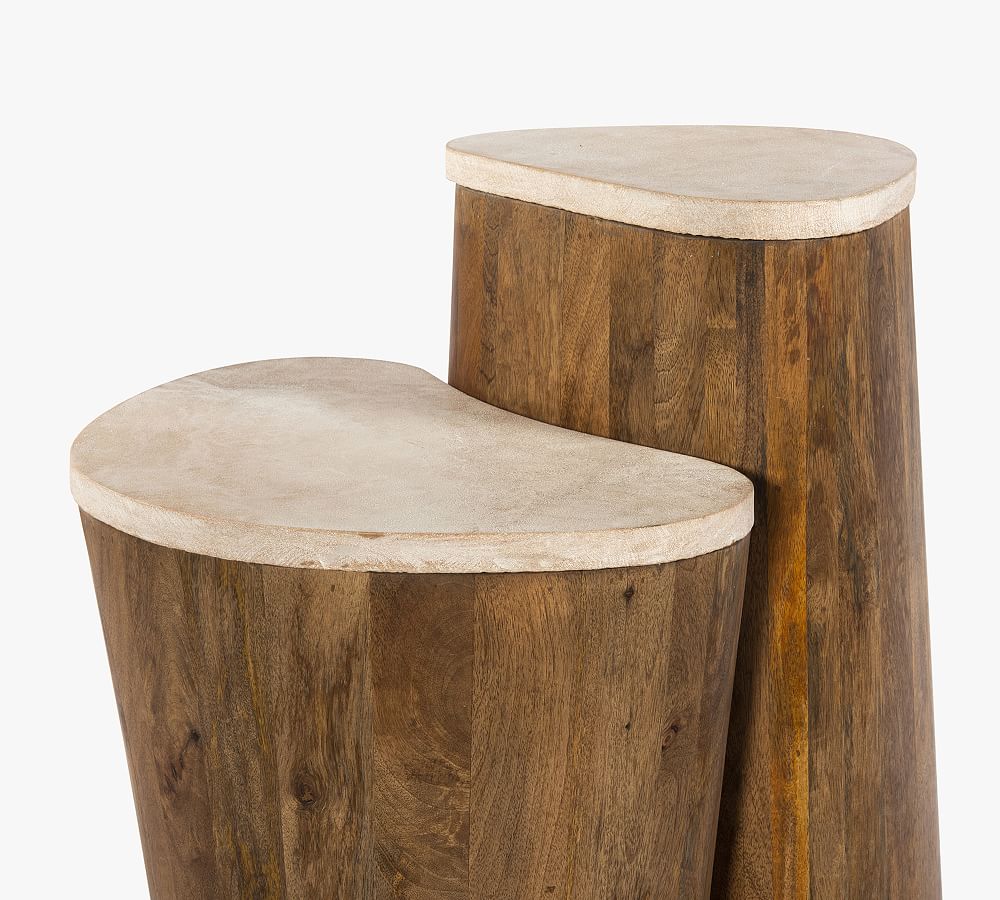 Ember Marble Nesting End Table Pottery Barn