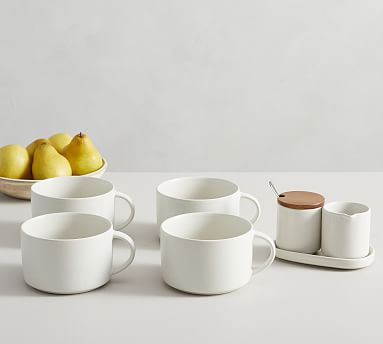 Mason Stoneware Oversized Latte Mugs