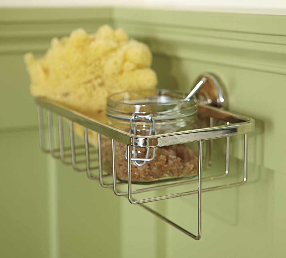 Single Wall Shower Caddy Pottery Barn