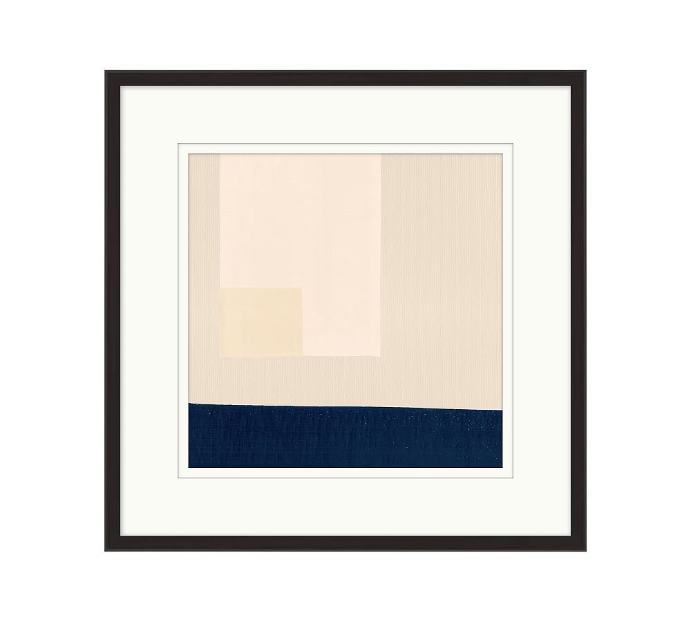 Minimal Color Block Framed Prints Pottery Barn