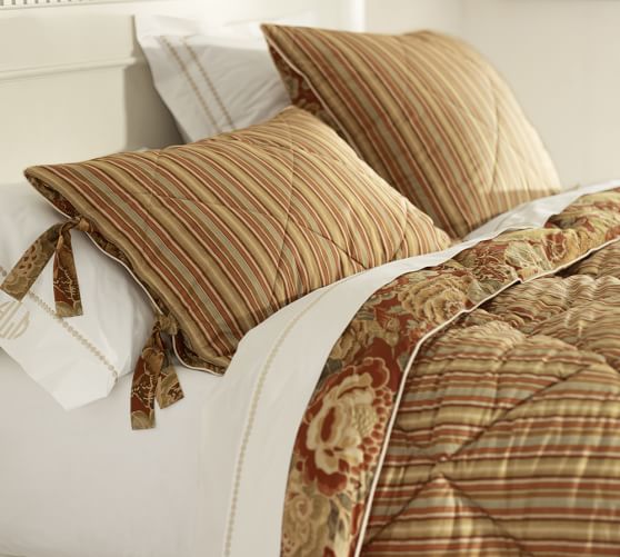 Helena Reversible Comforter Pottery Barn